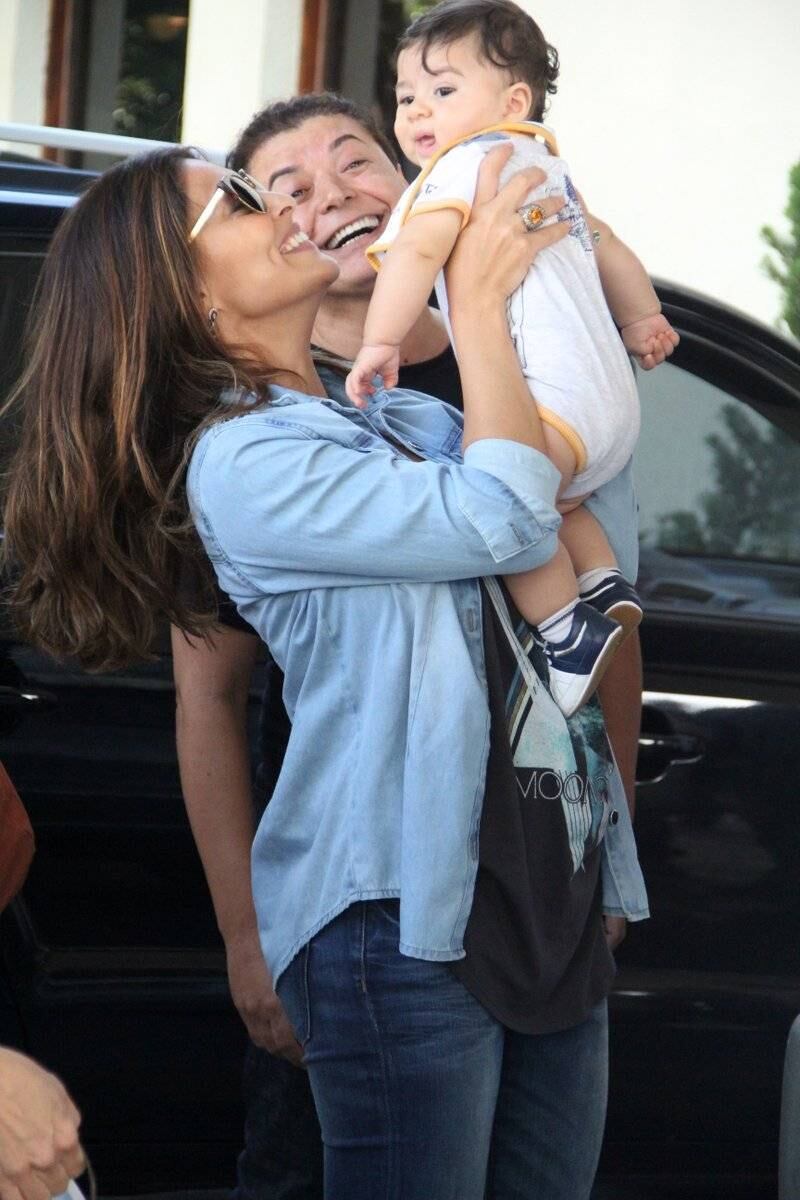 Antônio, segundo filho de Juliana Paes e Carlos Eduardo Baptista - 21 de julho