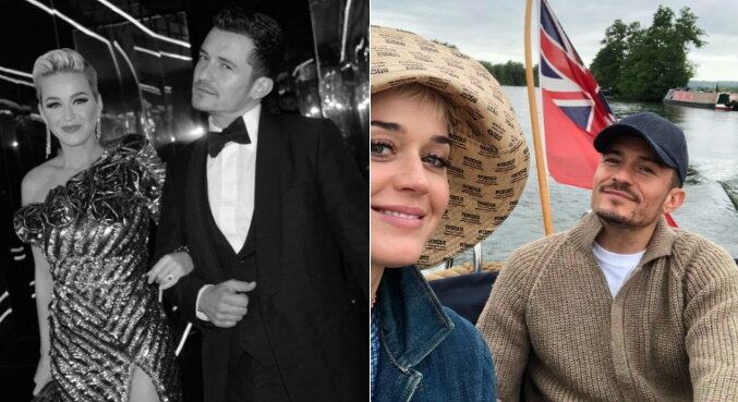 Katy Perry e Orlando Bloom têm um relacionamento há cerca de cinco anos