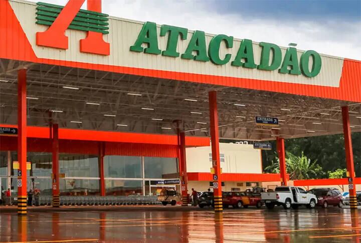 O Atacadão é uma rede de atacarejo que pertence ao Carrefour.