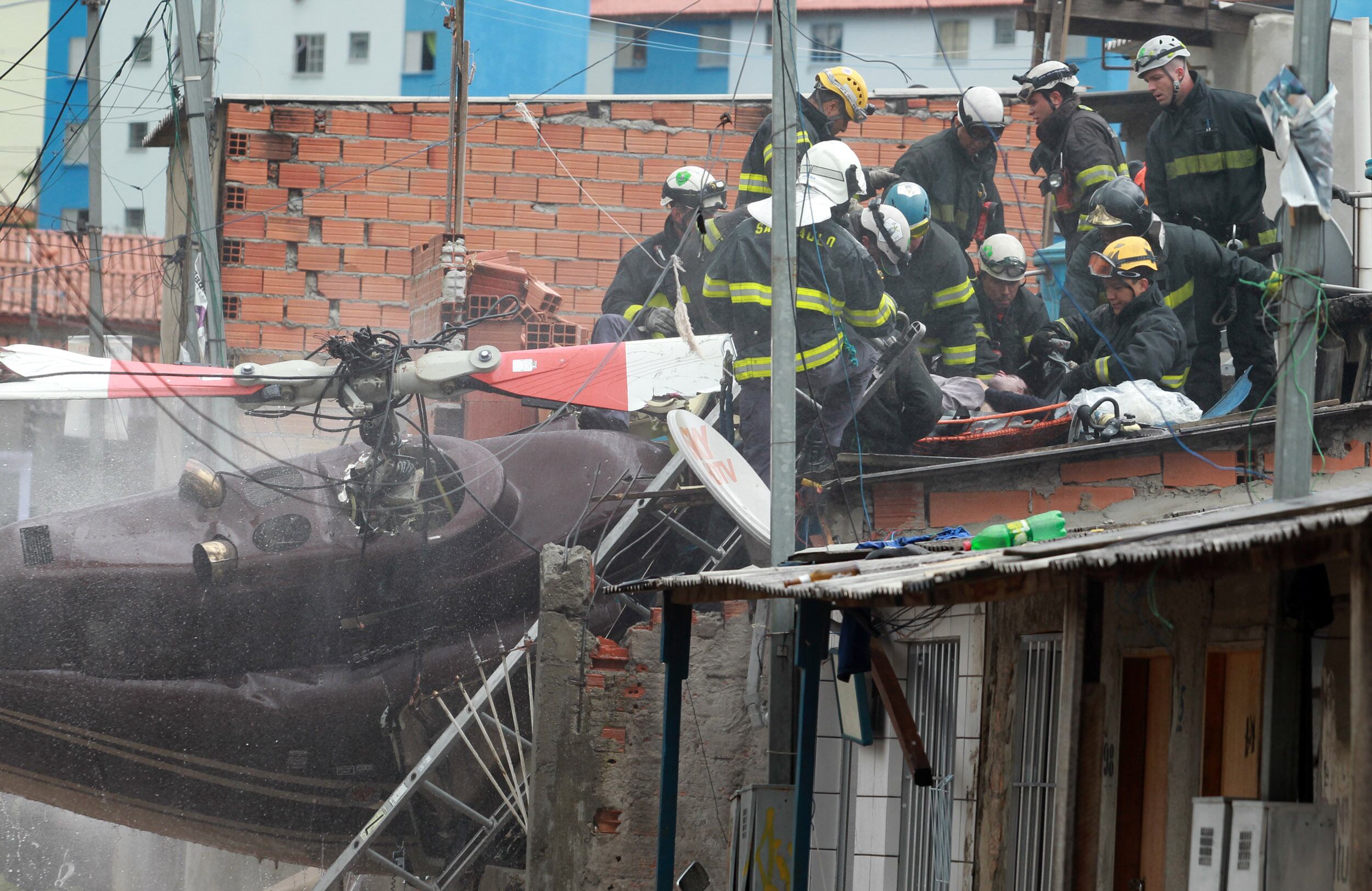 Queda matou o piloto e feriu os outros tres tripulantes