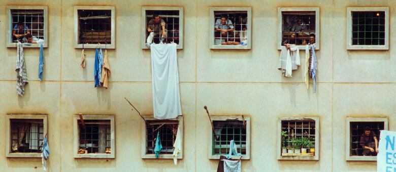 A Casa de Detenção, no Complexo do Carandiru, onde ocorreu o primeiro tribunal do crime, em 1993