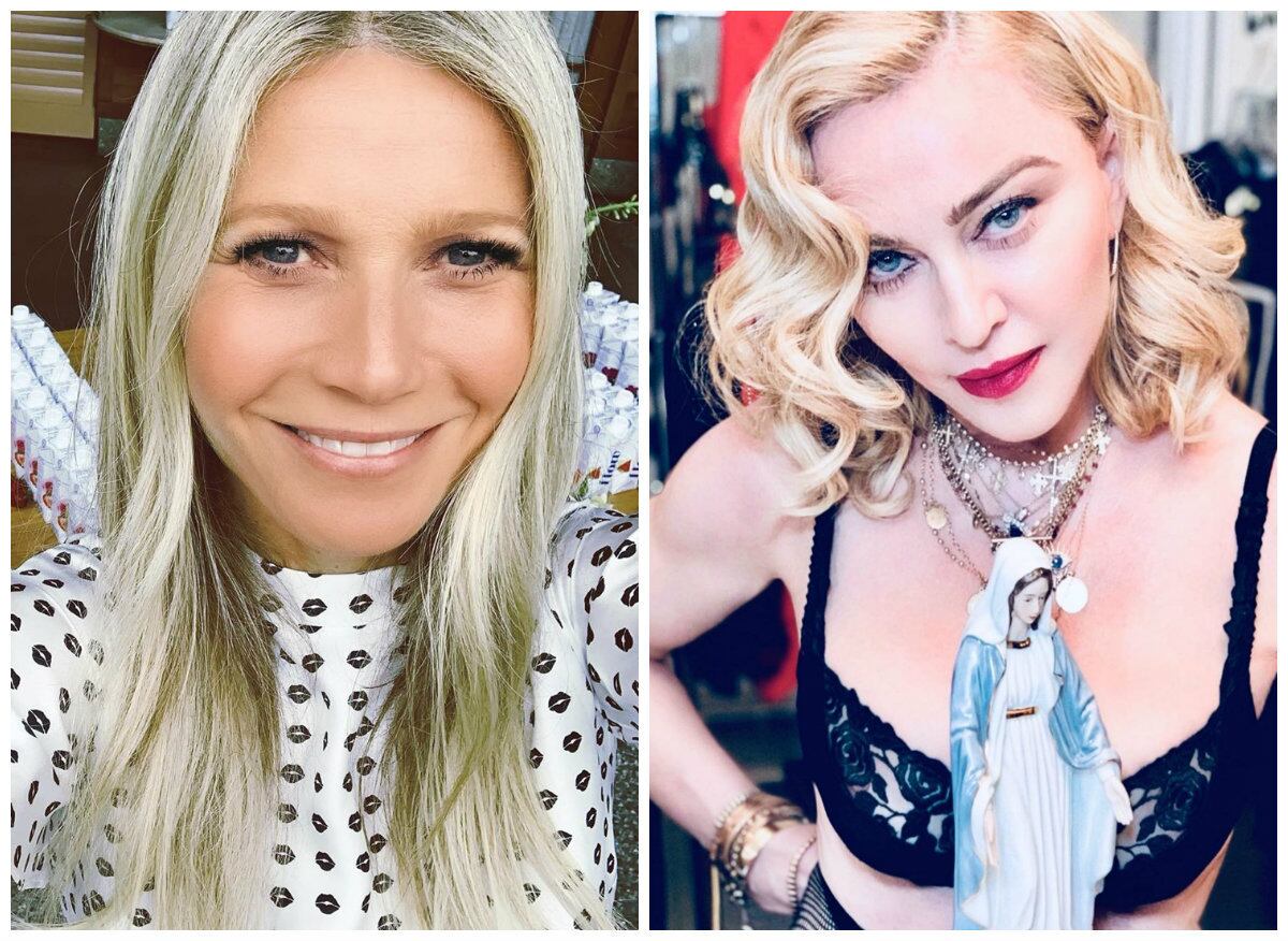 Gwyneth Paltrow e Madonna eram melhores amigas e sempre compareciam em eventos sociais juntas. Em 2008, uma briga feia teria feito com que elas se desentendessem, colocando um ponto final na amizade. O motivo do desentendimento nunca foi esclarecido por nenhuma delas
