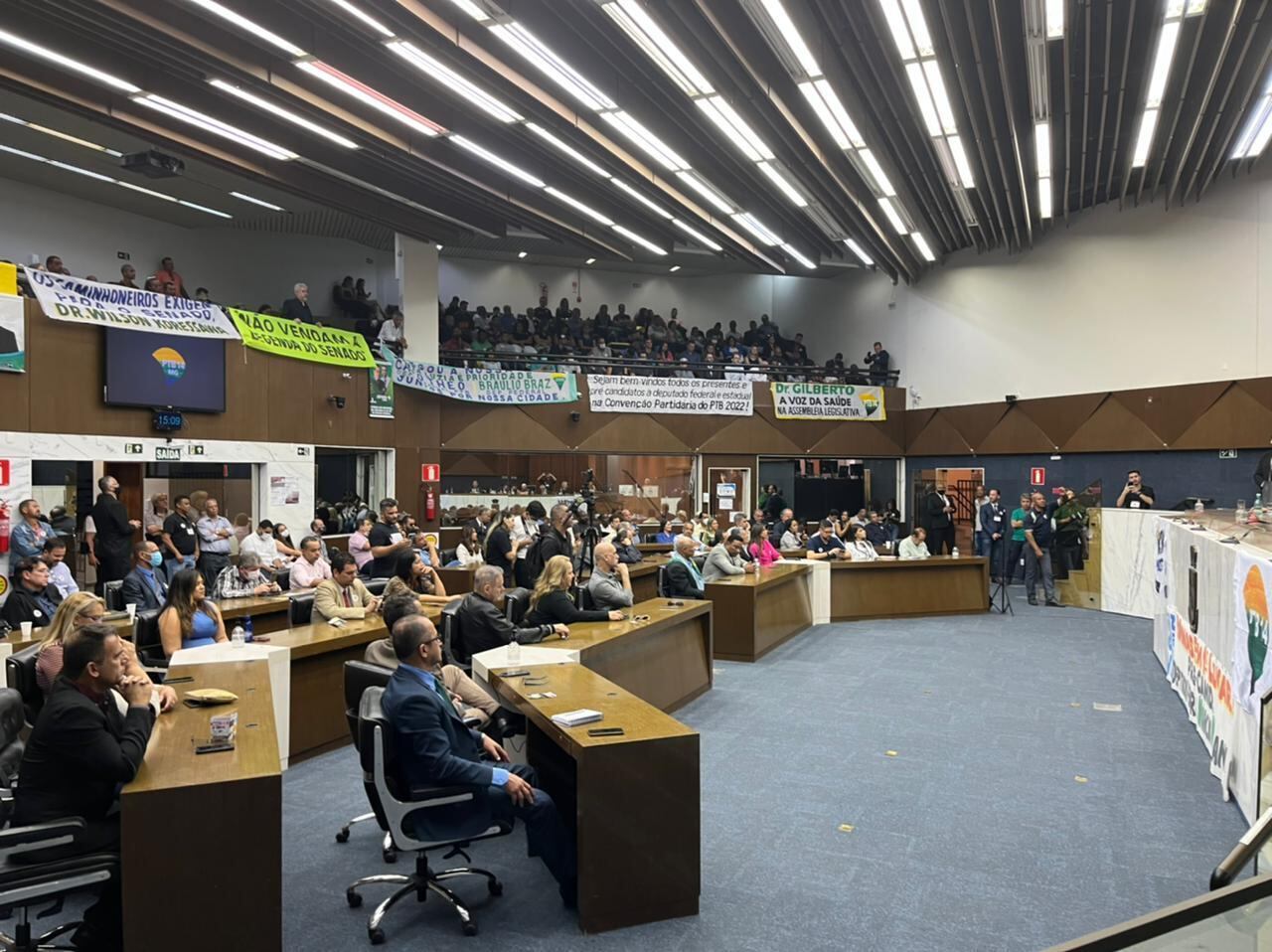 Convenção aconteceu na Câmara Municipal de BH
