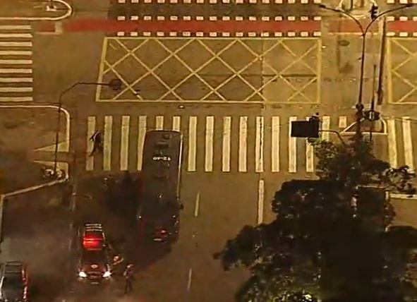 Ação da forças de segurança na Cracolândia