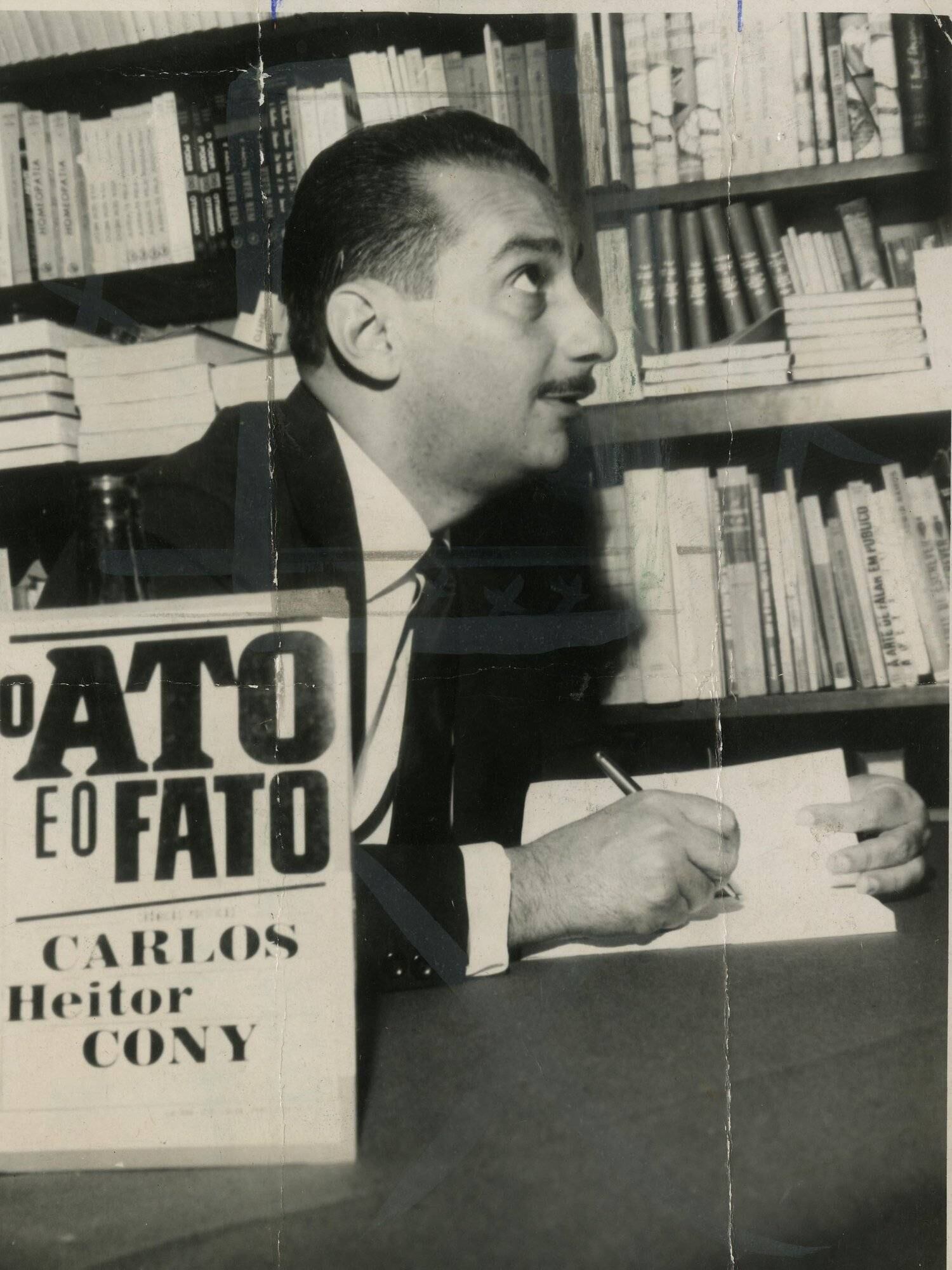 O jovem Carlos Cony, nos anos 60