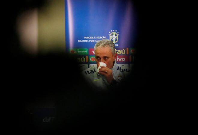 Seleção brasileira, do técnico Tite, esteve escondida do público em 2018