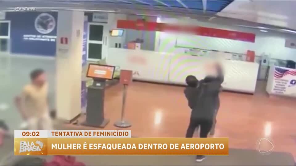 Mulher é esfaqueada dentro de aeroporto de Brasília; suspeito foi preso em flagrante