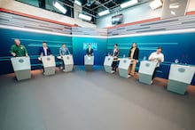 Seis candidatos participaram do debate da Record Minas de 2024