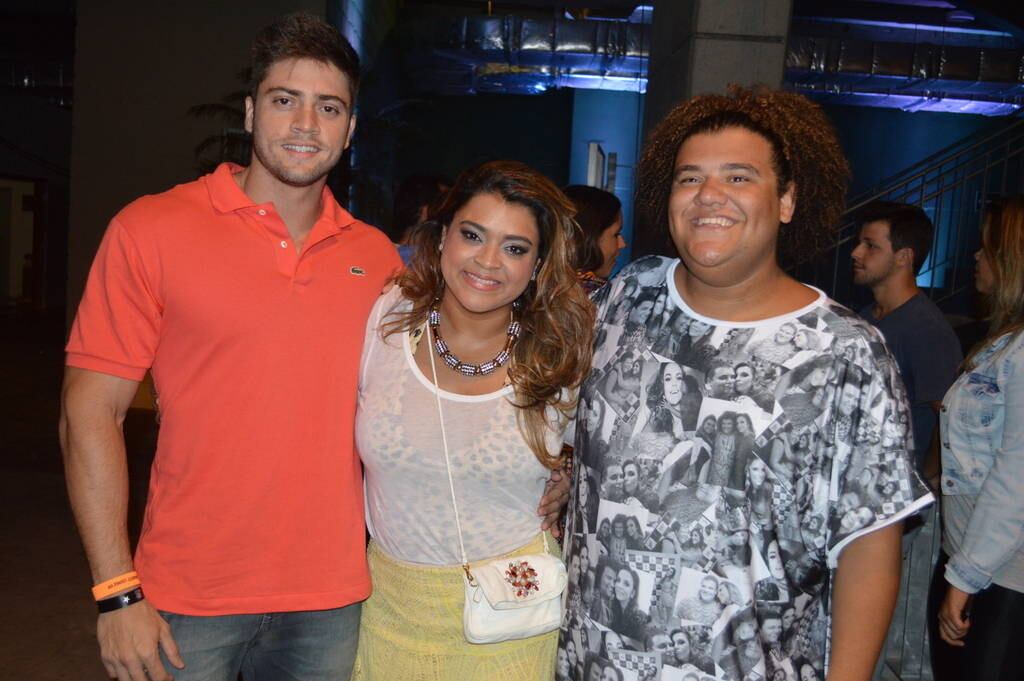 Preta Gil também é muito amiga de Ivete e não poderia perder um momento tão especial