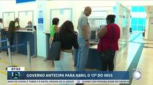Governo divulga datas do pagamento de 13º antecipado para beneficiários do INSS