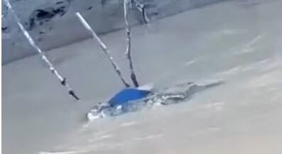 Vítima estava com amigos às margens do rio Santan Ulu quando foi atacado pelo animal