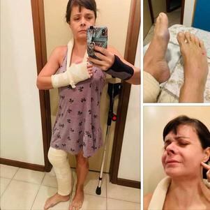 Médica foi agredida após reclamar de festa