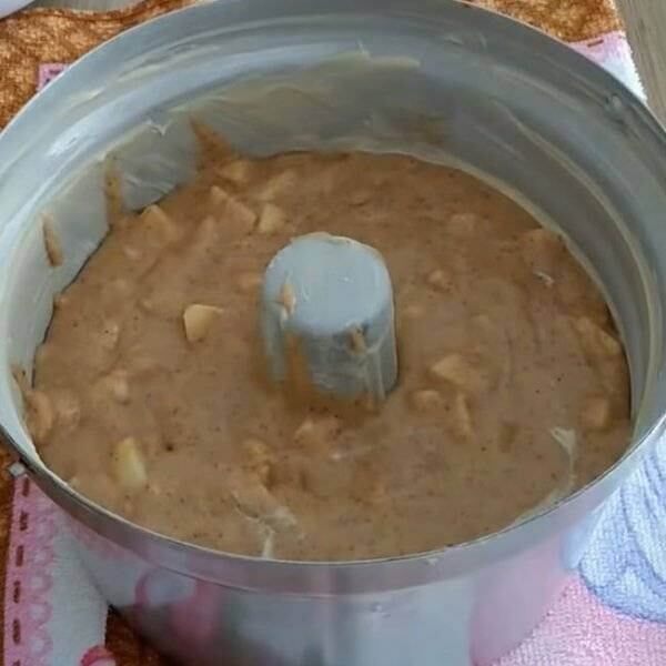 Bolo de Maçã com Canela