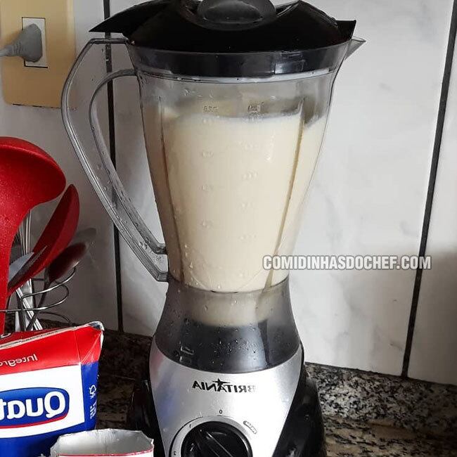 Pudim de Farinha de Trigo