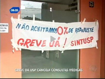 O “trançaço” é uma resposta ao corte de salários dos funcionários que estão em greve desde maio