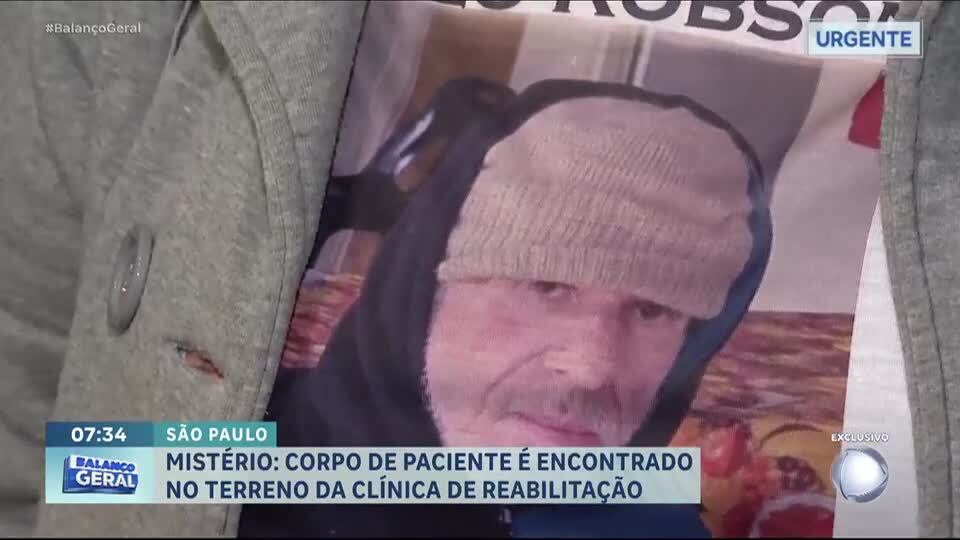 Corpo de paciente é encontrado em córrego no terreno de clínica de reabilitação em SP