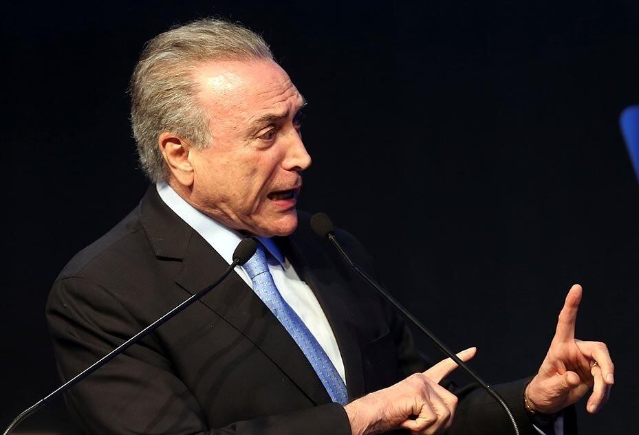 Temer discursou na abertura da Futurecom 2017