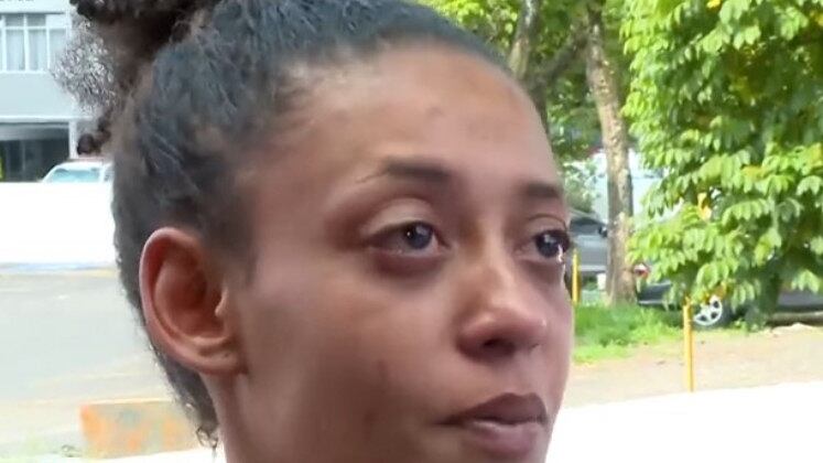 O choro desesperado de uma mãe: "A minha bebê só tem três meses, ela precisa de muito cuidado, nem todo mundo vai cuidar assim como a gente. E ela não toma qualquer leite, bebe uma fórmula especial", lamentou Rafaela.