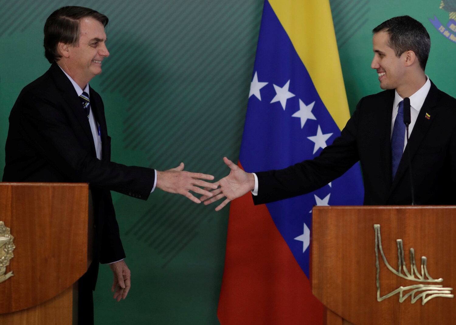 Guaidó disse que "não se pode viver em paz" como ditadura