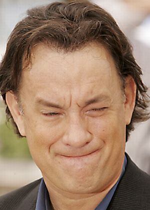 Tom Hanks: ele nunca fui exatamente um galã, mas, quando quer ser feio, sai de perto!