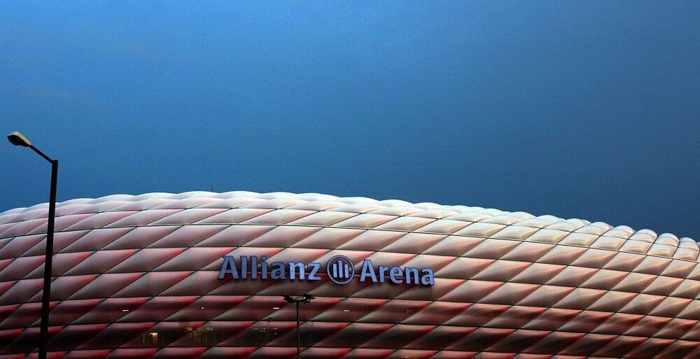 Allianz Arena
Localização: Munique, Alemanha
Capacidade: 69.344

