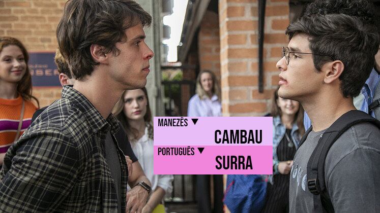 Erick e Gustavo entraram em conflito por conta de Mirela. Na hora da confusão, o namorado da influencer ameaçou o jovem, dizendo que, se tivesse outra chance, daria um "cambau" nele, em referência a uma surra