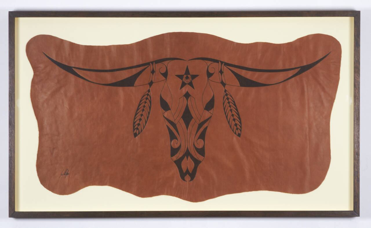 Obras do artista Fernando Rockert em pirogravuras