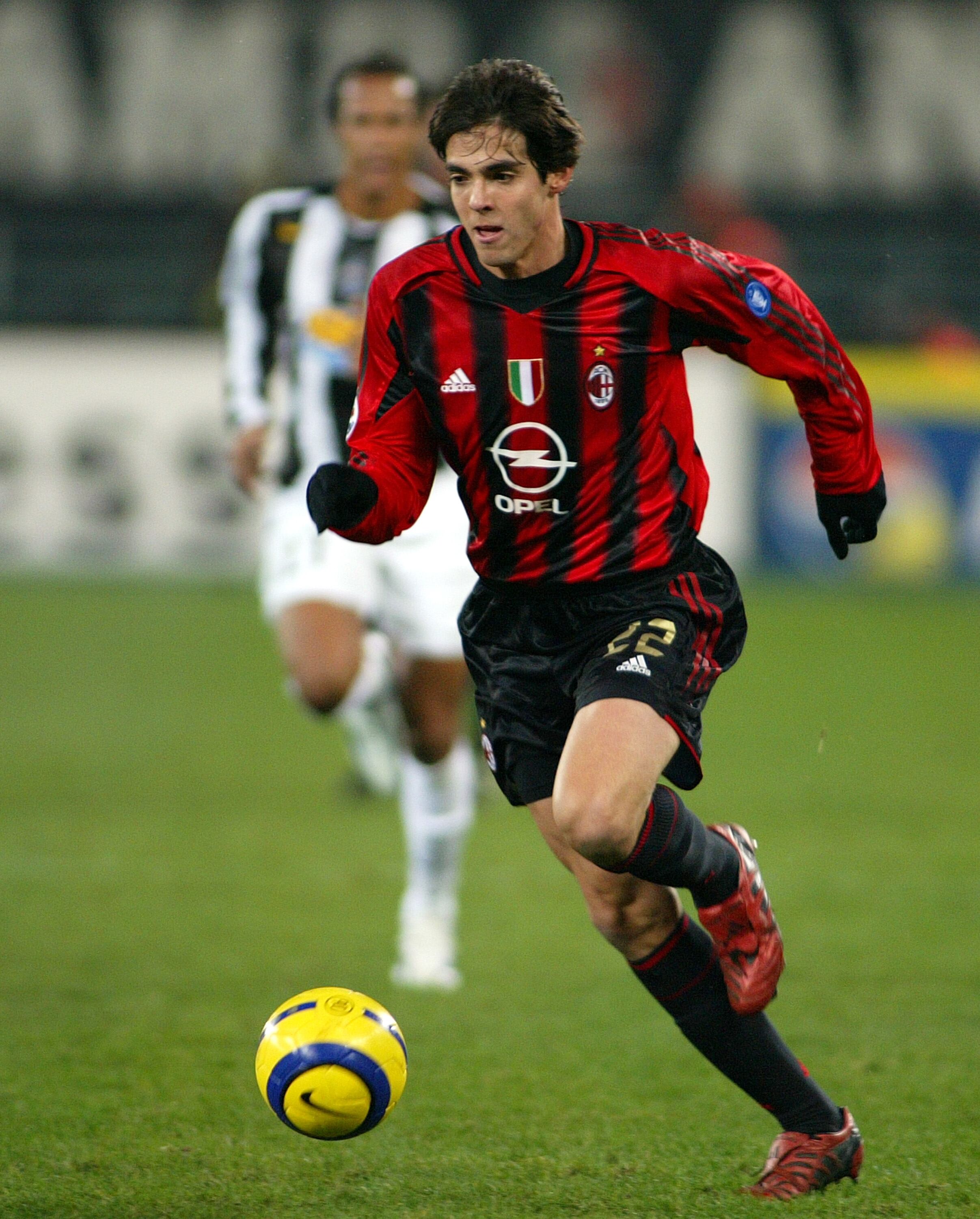Kaká em partida pelo Milan