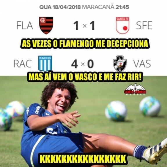 Meme derrota Vasco
