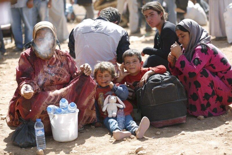 O principal país de origem dos refugiados é Síria, seguido do Iraque