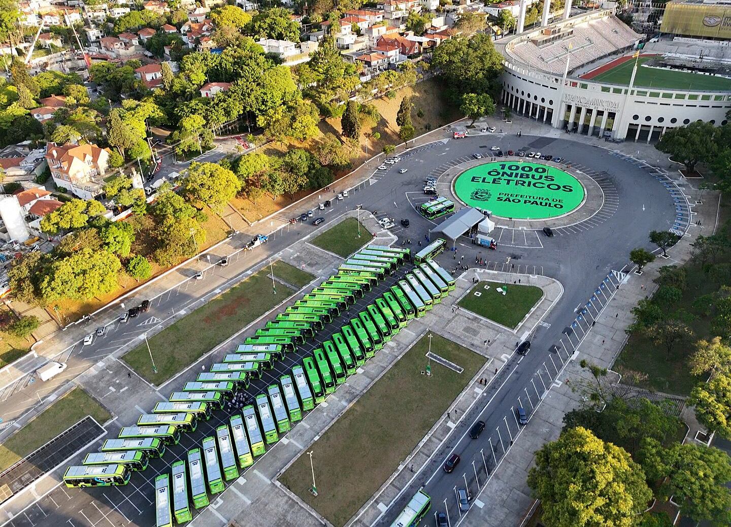Ônibus elétricos de São Paulo