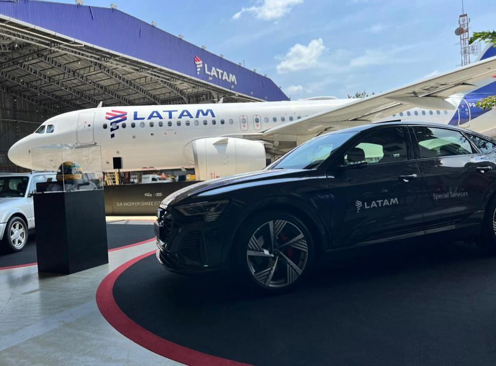 LATAM e Audi do Brasil: parceria para passageiros mais fiéis em Congonhas