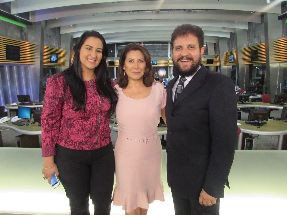Fabíola Gadelha, Elisabete Sato e Zacarias Pagnanelli