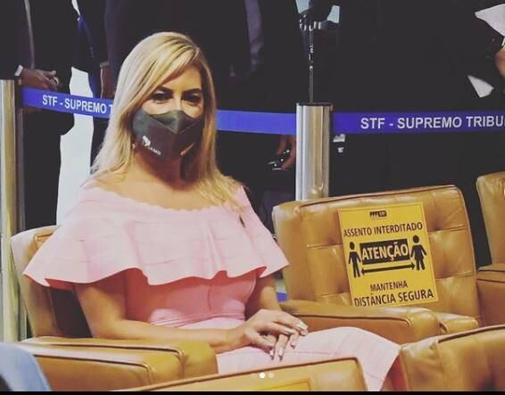 A juíza criminal Renata Gil, presidente da Associação dos Magistrados Brasileiros