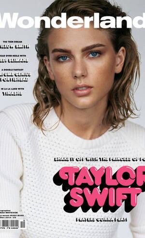 Taylor Swift estampa capa de revista com visual diferente