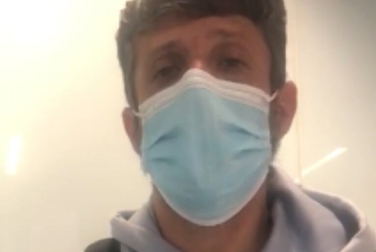 Luciano Rosa, fisioterapeuta do Shakhtar Donetsk, chega ao Brasil