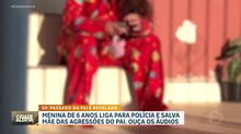Criança de 6 anos aciona polícia e salva mãe das agressões do pai no interior de São Paulo