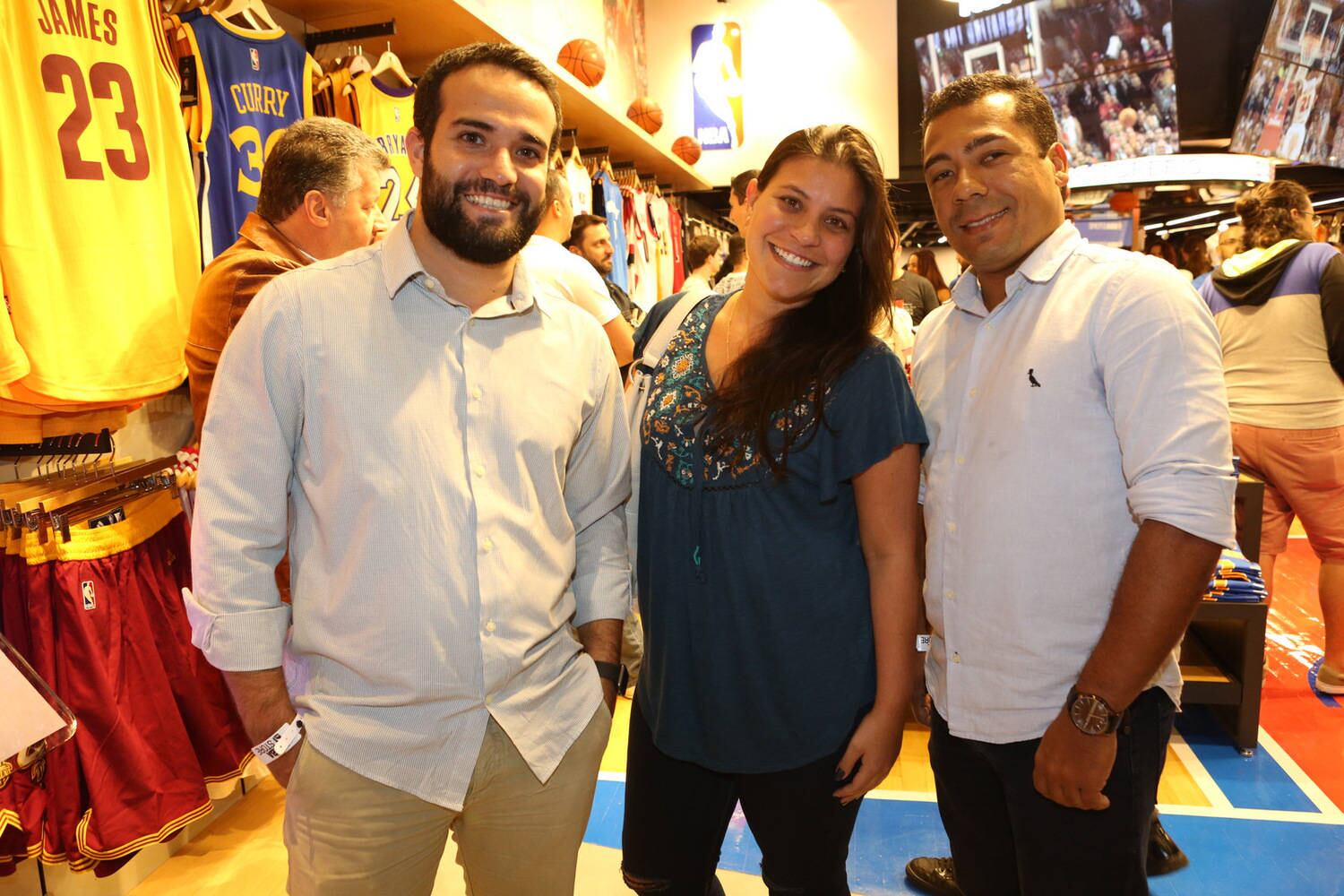 Cadu Cerizze, Rachel Martins e Eduardo Fernandes