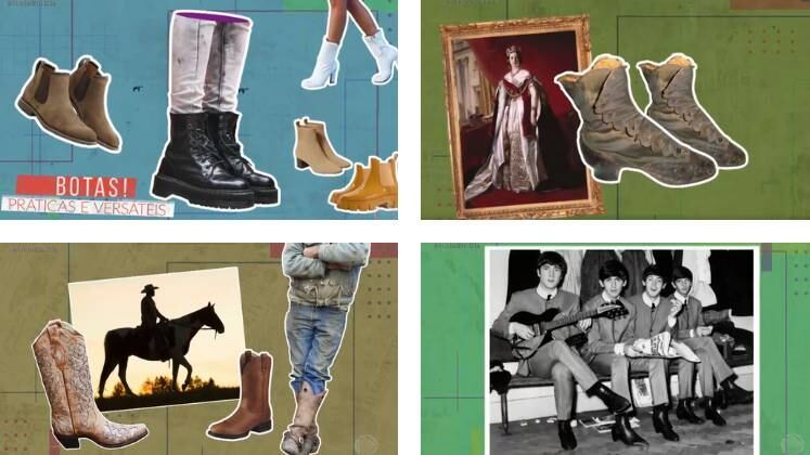 Botas

As botas já foram símbolo de status masculino e eram usadas apenas por nobres e cavalheiros. Até que a rainha Vitória, da Inglaterra, decidiu aderir ao calçado, feito de couro, salto bloco e botões. Uma criação de seu sapateiro, J Sparks Hall, em 1851 fez com que ela caminhasse confortavelmente com botas de cano curto e elásticos nas laterais. Depois de uns anos, a modernizaram, virando a bota chelsea, os Beatles utilizaram e virou uma febre. 
A bota country, que teve origem nos filmes de faroeste, também virou moda e até hoje é a queridinha dos sertanejos.
Ronaldo Ésper afirma que é uma peça coringa, podendo combinar com um terno masculino, jeans e bermudas. Se preferir um look clássico e despojado, utilize as uncle boots (botas com salto). Se quiser um traje mais sensual, vale optar por cano e salto fino. As mulheres baixas com pernas grossas devem preferir um visual monocromático, ou seja, a roupa e o calçado da mesma cor 
