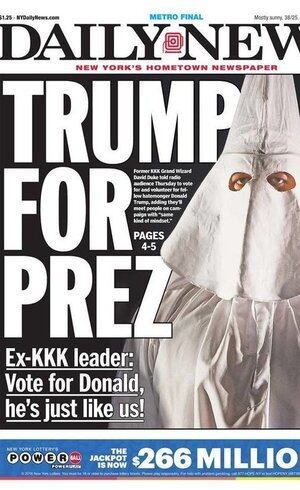 Ku Klux Klan parece ressurgir com ascensão de Trump
