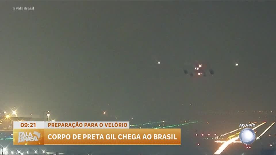 Corpo de Preta Gil chega ao Brasil para velório no Rio de Janeiro
