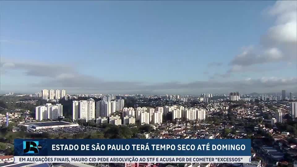 São Paulo bate recorde de baixa umidade do ar no ano; tendência é de tempo seco em todo o estado