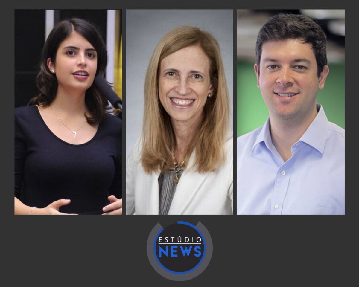 Tabata Amaral, Claudia Costin e Olavo Nogueira Filho
