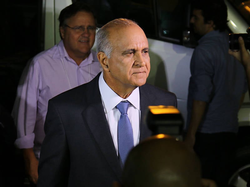 Líder nas pesquisas, Paulo Souto (DEM) foi o penúltimo candidato a chegar a Record Bahia. O candidato afirmou que espera que esta seja uma nova oportunidade para expor suas ideias