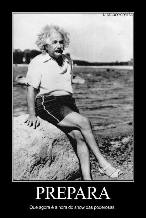 O Kibe Loco, parceiro do R7 Humor, também brincou com o sucesso da funkeira. O físico Albert Einstein virou uma "poderosa"