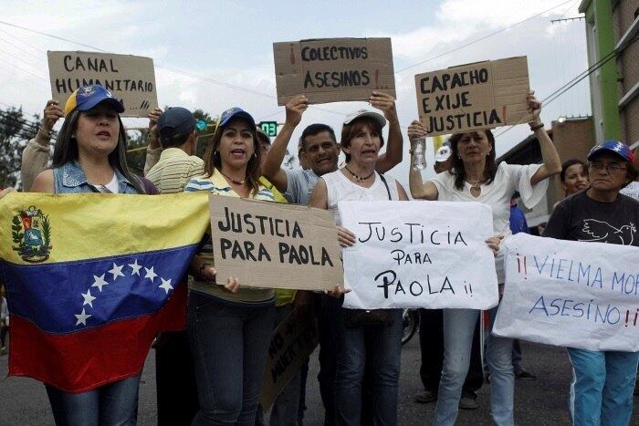 Porta-voz também lamentou morte de Paola Ramírez, jovem morta em protesto na quarta-feira (19)
