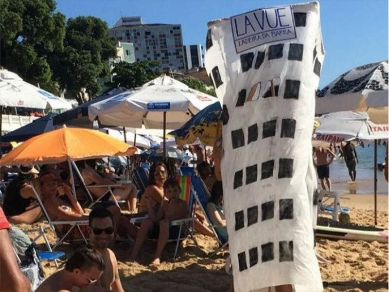 Se construído, edifício poderá causar sombreamento na praia
