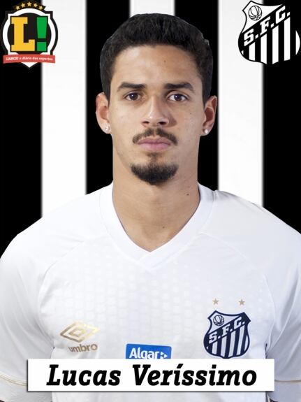 Lucas Veríssimo - 6,0 - Voltando à boa forma depois do período lesionado, foi ágil nas coberturas e muito bem nos duelos “um contra um”. Assim como toda a defesa santista, passou por apuros no segundo tempo.