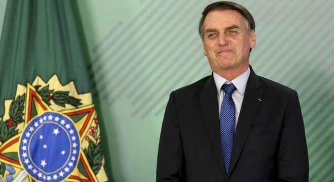 O presidente Bolsonaro chegou à cidade de São Paulo nesta quarta