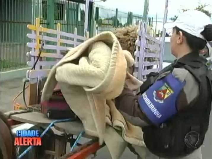 Bandidos roubam casa e, sem ter como fugir, resolver roubar uma carroça para ter como levar os pertences roubados. Eles foram presos em flagrante! Assista!
